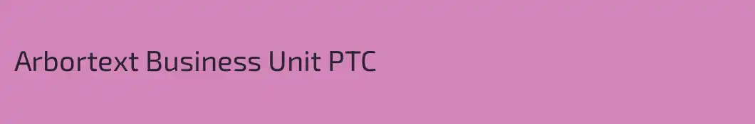 Arbortext Business Unit PTC